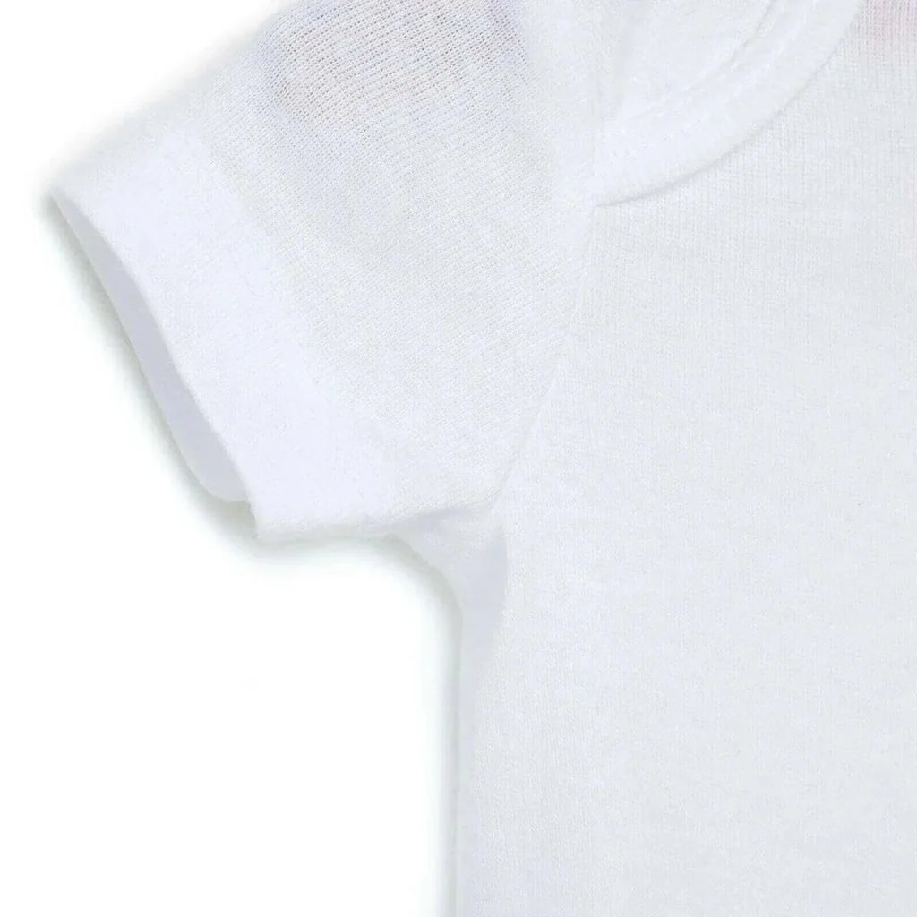 HelloBaby Unisex Short Sleeve Bodysuit 5 pcs