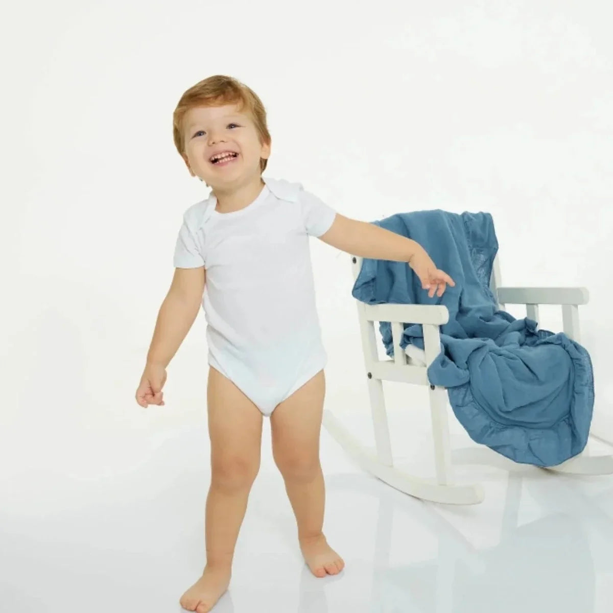 HelloBaby Unisex Short Sleeve Bodysuit 5 pcs