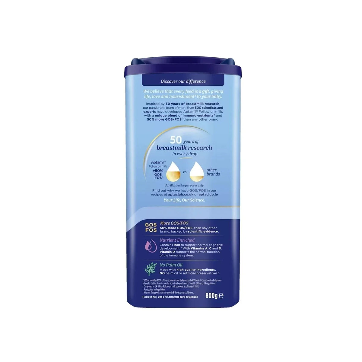 Aptamil 2 Follow On Milk Formula 6-12 months 800g
