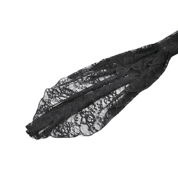 Dark In Love Lilith 3D Lace Bell Sleeve Cape