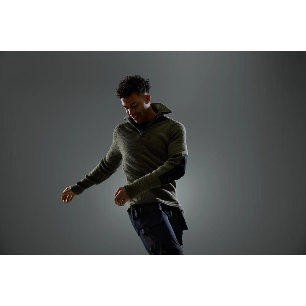 Snickers 2905 ½-Zip Wool Sweater Jumper