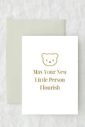 May Your New Little Person Flourish - Gift Card