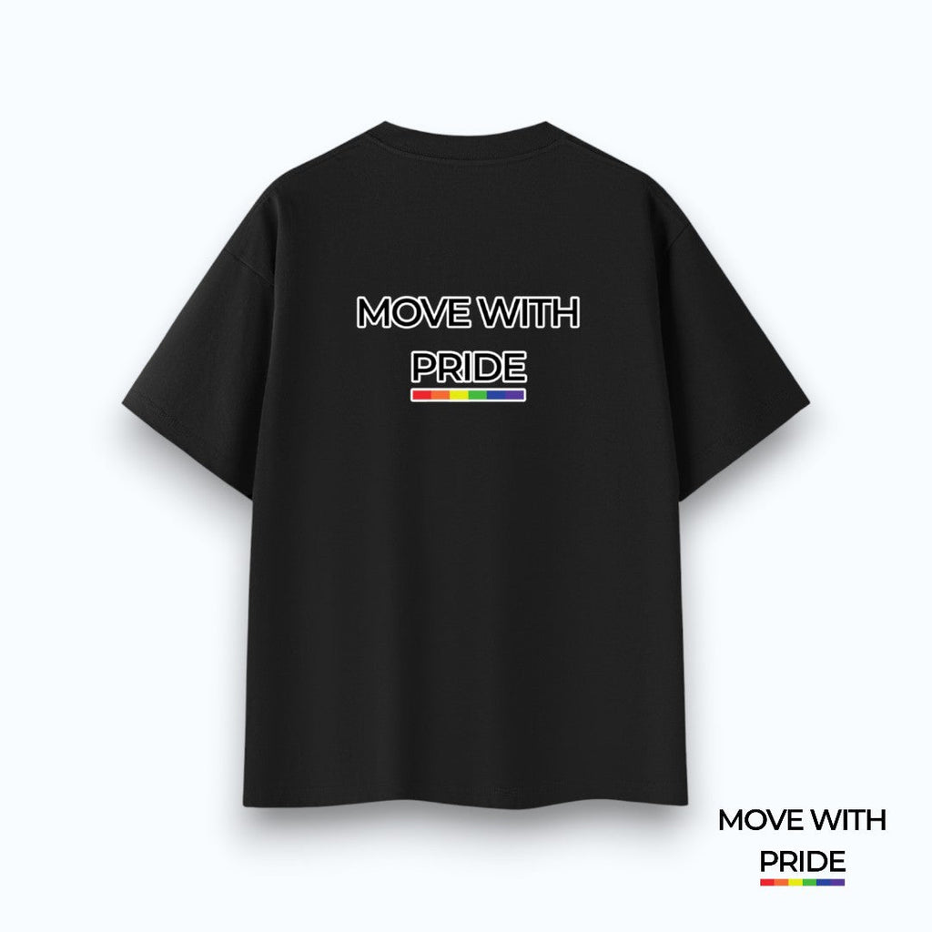 'Move With Pride' Essential Cotton T-Shirt