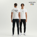 'Move with Pride' Bodycon Ribbed Crop Top