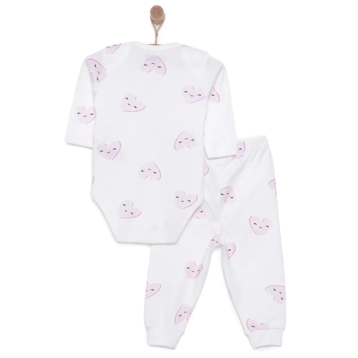 HelloBaby Unisex Body- Footless Bottom - Ecru