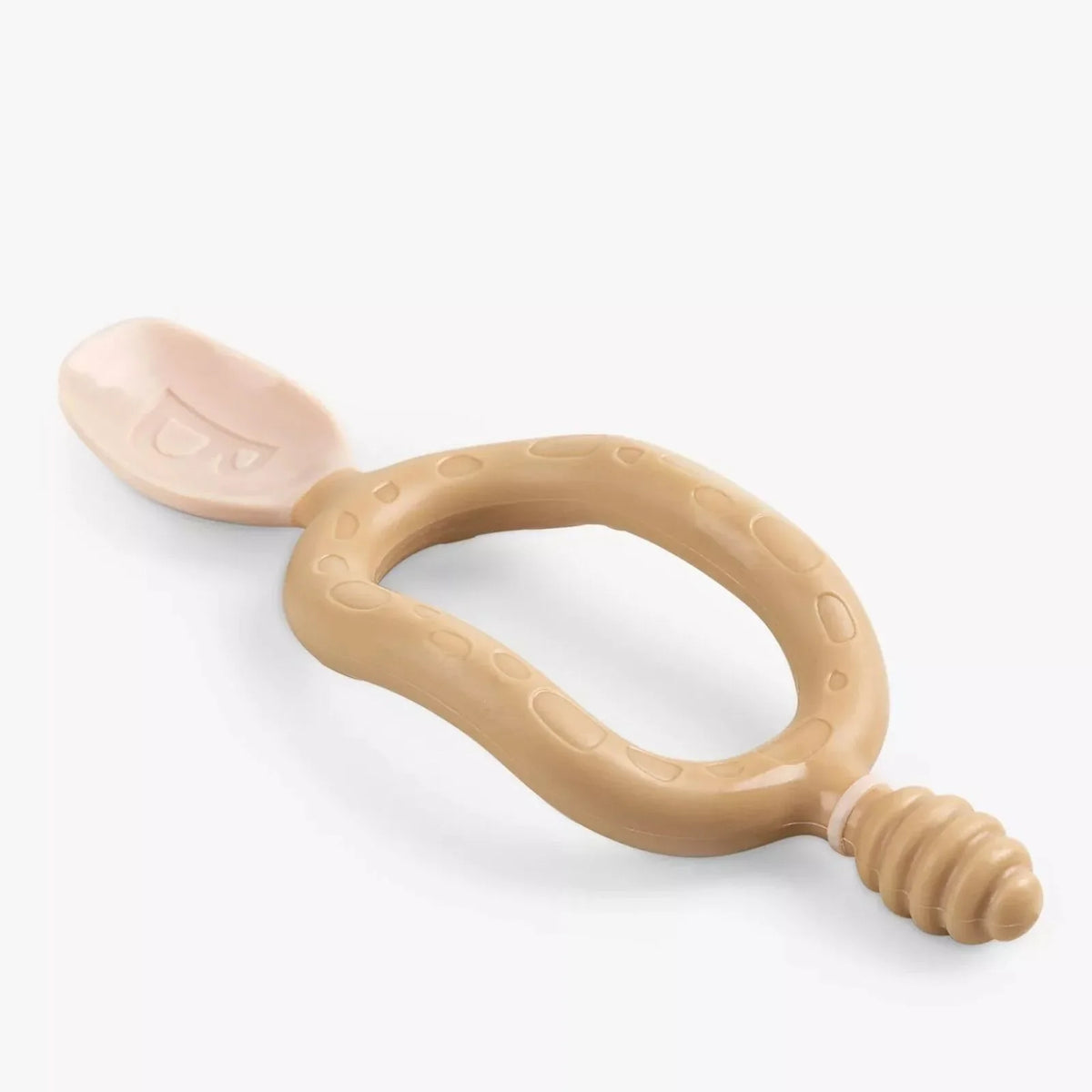 Bibado Dippit Baby Weaning Spoons 6+ months Pack of 2 - Fawn