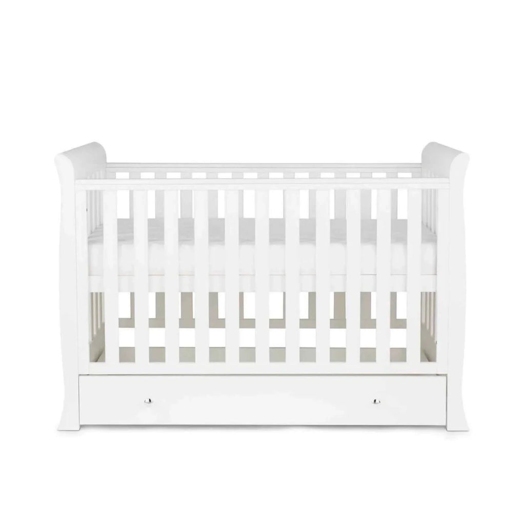 Ickle Bubba Snowdon 4 in 1 Mini 3 Piece Furniture Set White - Premium Pocket Sprung Mattress