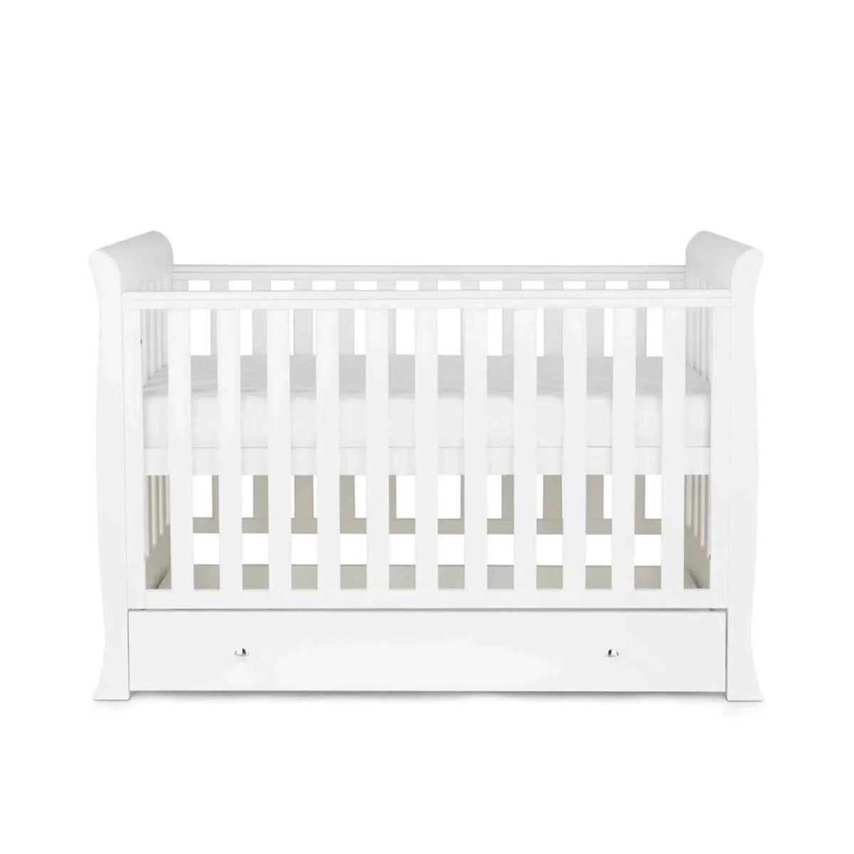 Ickle Bubba Snowdon 4 in 1 Mini 3 Piece Furniture Set White - Premium Pocket Sprung Mattress