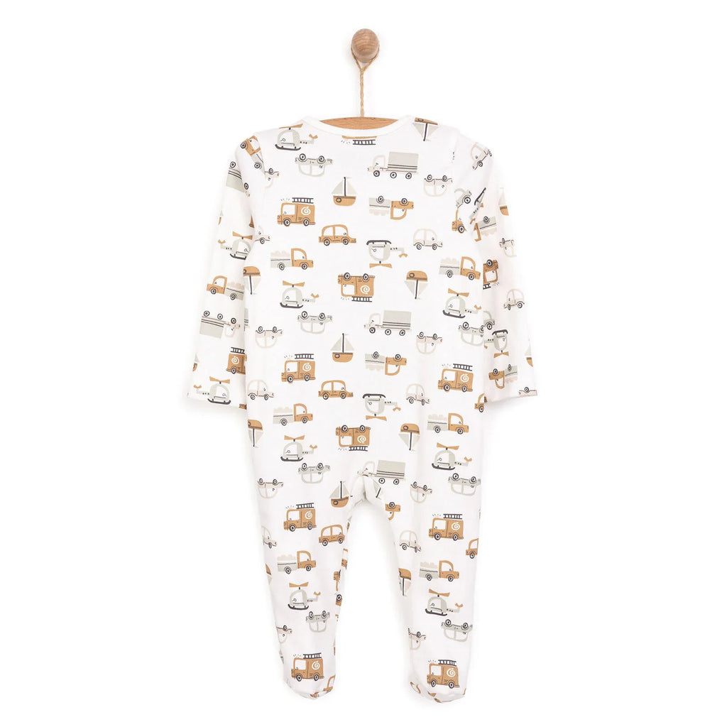 HelloBaby Long Sleeve Baby Sleepsuit with Feet (Newborn to 9 Months)