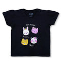 HelloBaby Short Sleeve Baby T-Shirt (3-6 Months to 3-4 Years) - Black