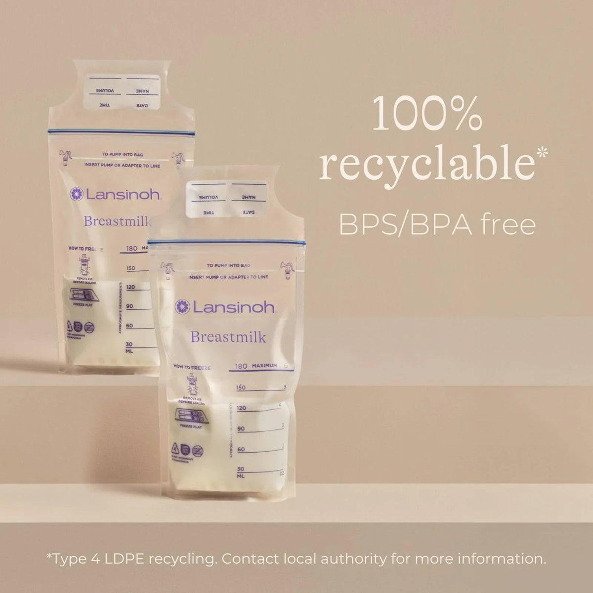 Lansinoh Breastmilk Storage Bags 50 pcs