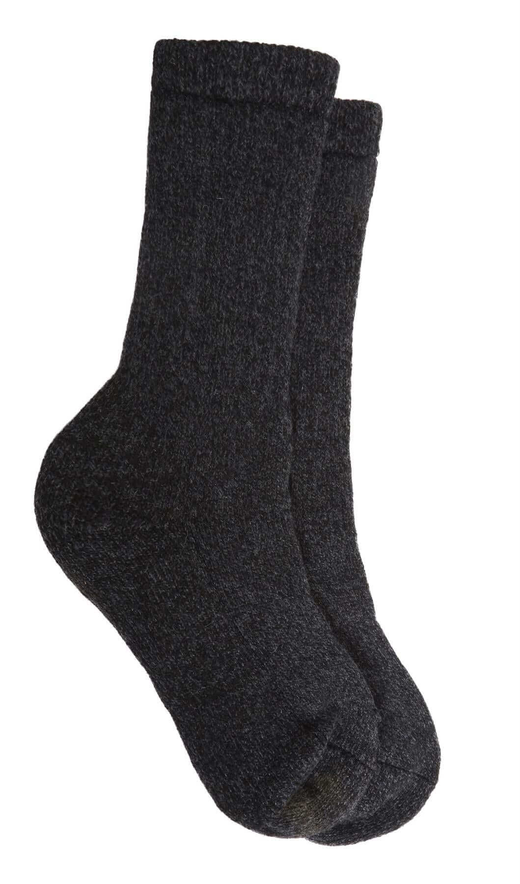 Sock Stack Men's Merino Wool Thermal Hiking Boot Socks 3 Pairs Reinforced Heel And Toe