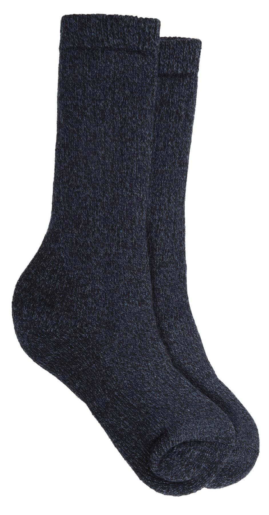 Sock Stack Men's Merino Wool Thermal Hiking Boot Socks 3 Pairs Reinforced Heel And Toe