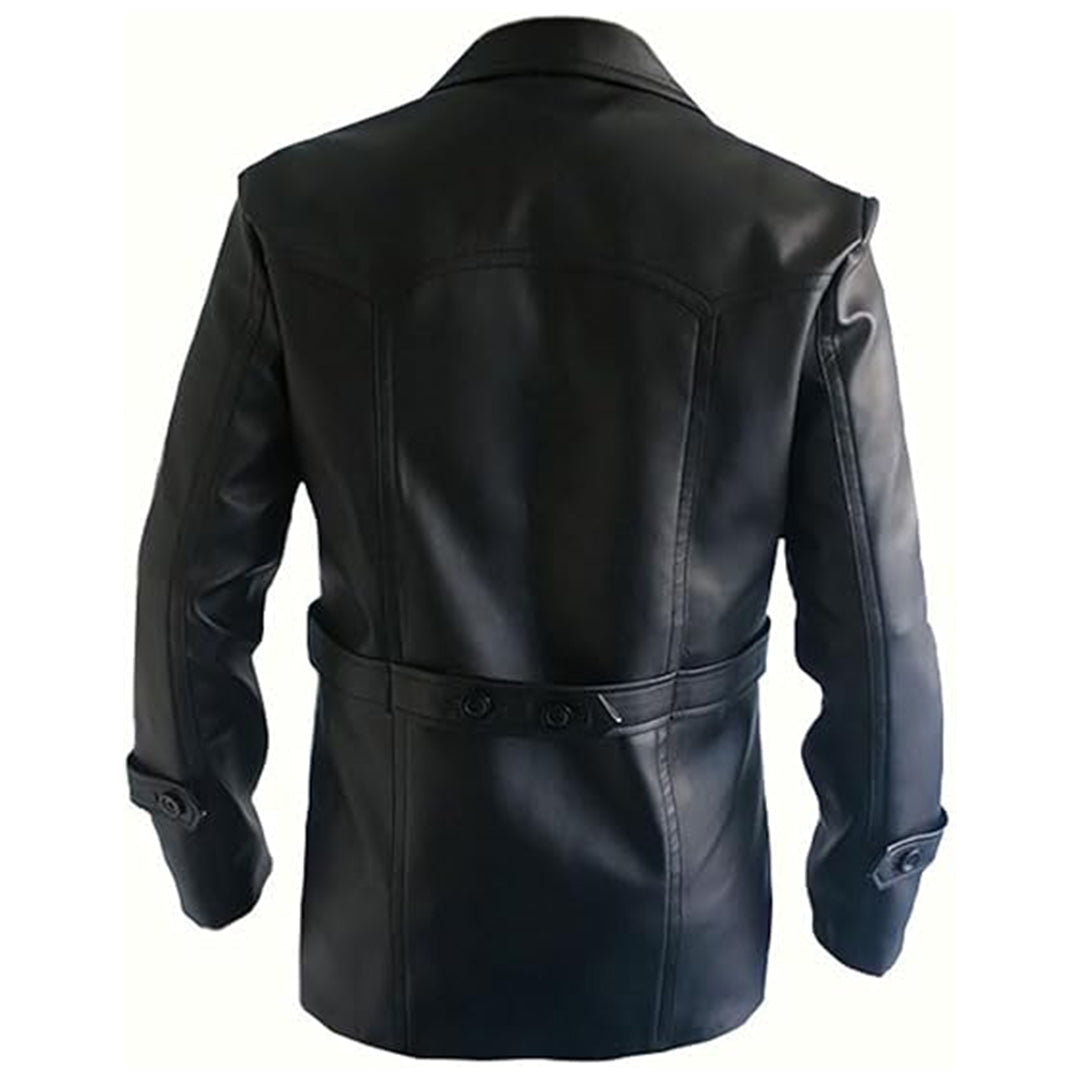Ninth Doctor Inspired Leather Cosplay Coat
