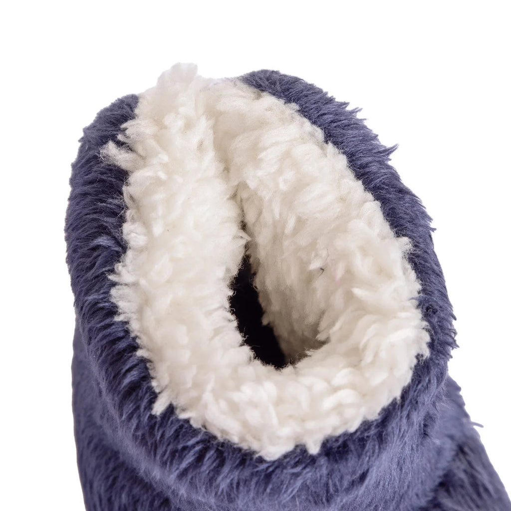 HelloBaby Hippo Embroidered Wellsoft Baby Slippers