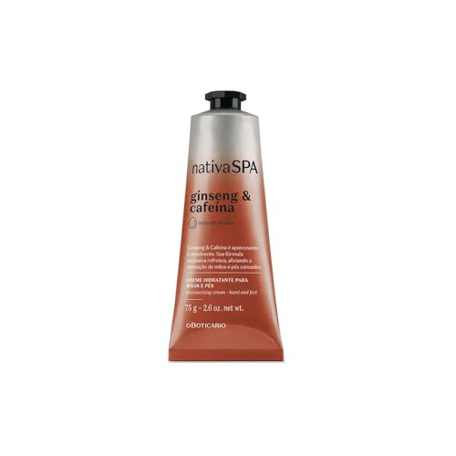 Creme Hidratante para Mãos Nativa SPA Ginseng & Cafeína
