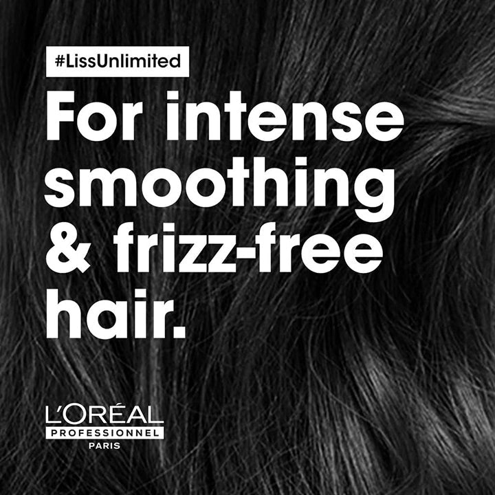 L'Oréal Professionnel Serié Expert Liss Unlimited Shampoo Smooth, Glossy & Frizz-Free Hair for Unruly Hair 300 ml/10.14 oz