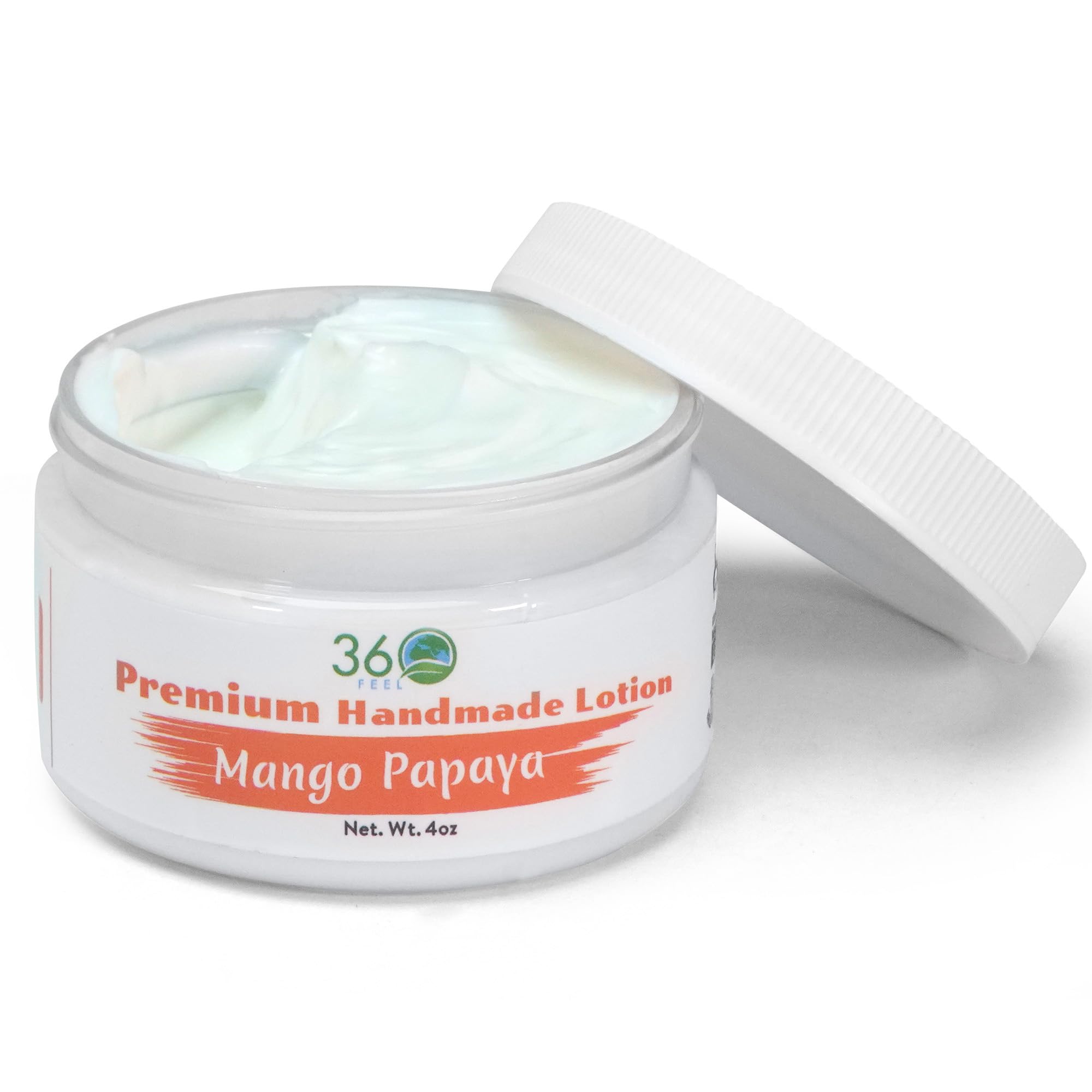 360Feel Mango Papaya Body Lotion — Hydrating Plant-Based, Non-Greasy for Sensitive Skin