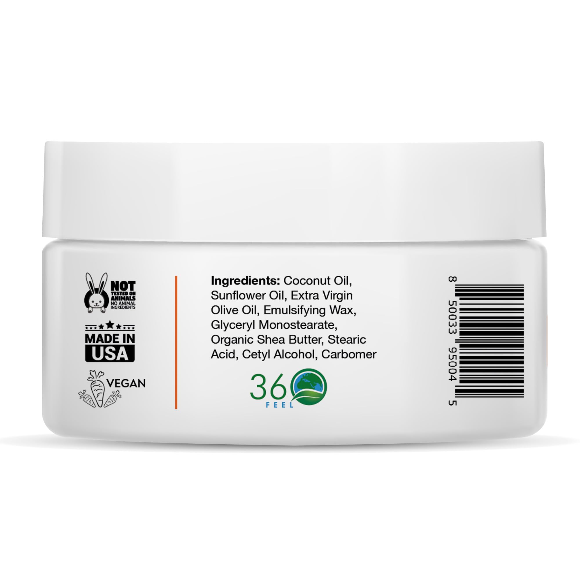 360Feel Mango Papaya Body Lotion — Hydrating Plant-Based, Non-Greasy for Sensitive Skin