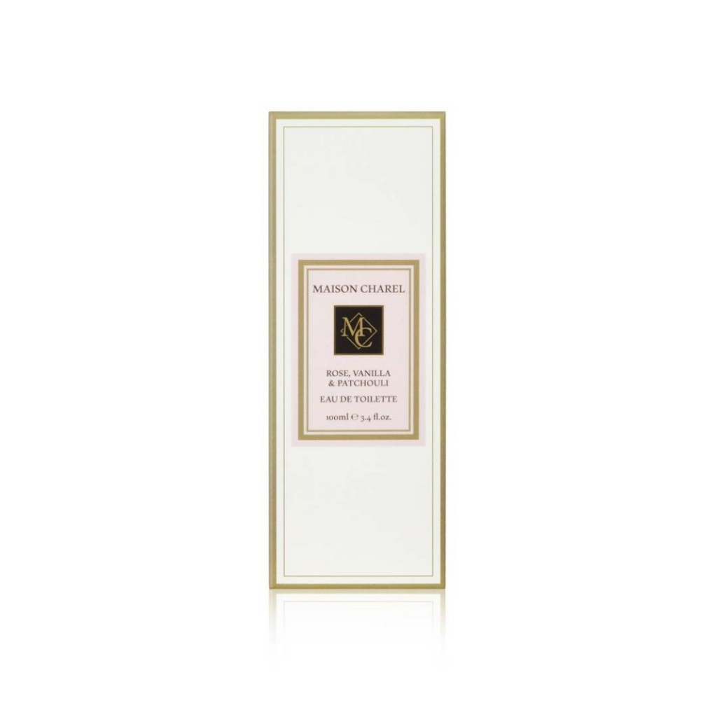 Maison Charel Rose, Vanilla, Vetiver & Patchouli Eau De Toilette 100ml