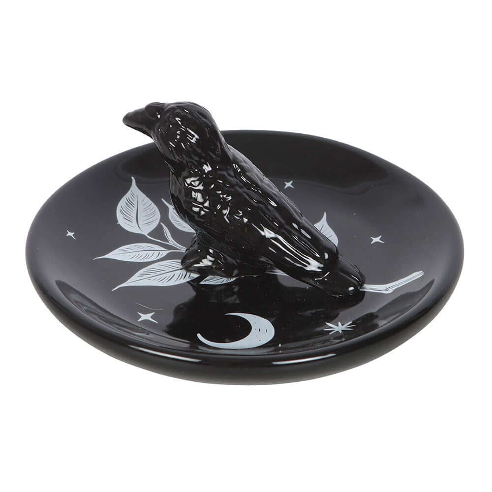 Gothic Gifts Mystic Raven Trinket Dish