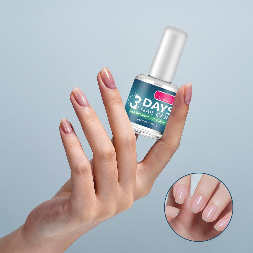 3 Days Nail Care – Strengthening & Hydration Oil with Keratin Amino Acid Formula (2Pcs)
