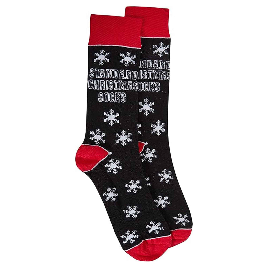 Sock Stack 4 Pack Men's Christmas Socks Cotton Rich Festive Designs Cosy Winter UK Size