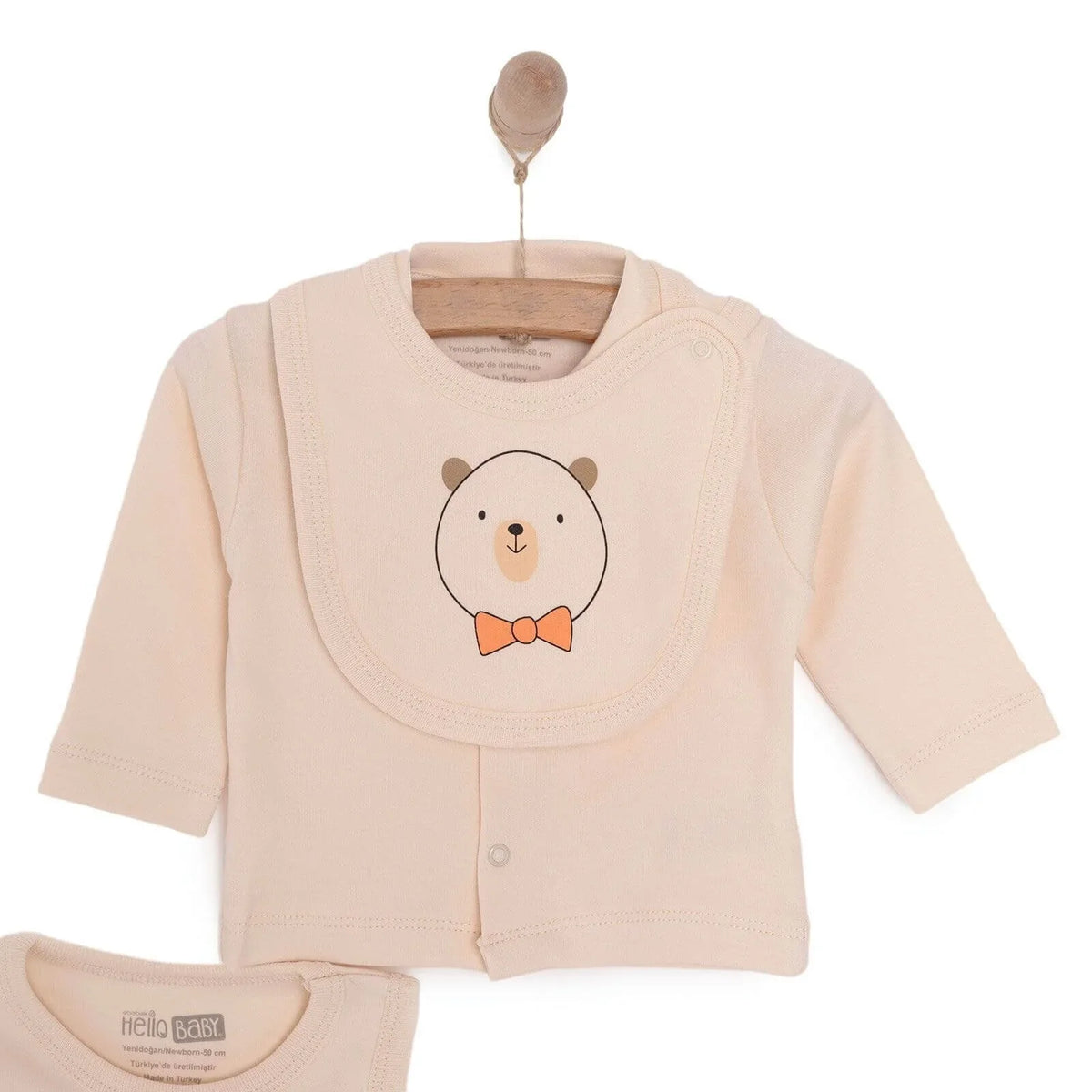 HelloBaby 10 Piece Bow Tie Detail Baby Hospital Bag Set (Newborn)