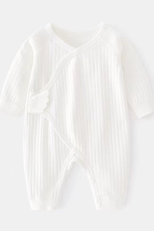 The Angel Boucle Wrap Baby Grow Romper