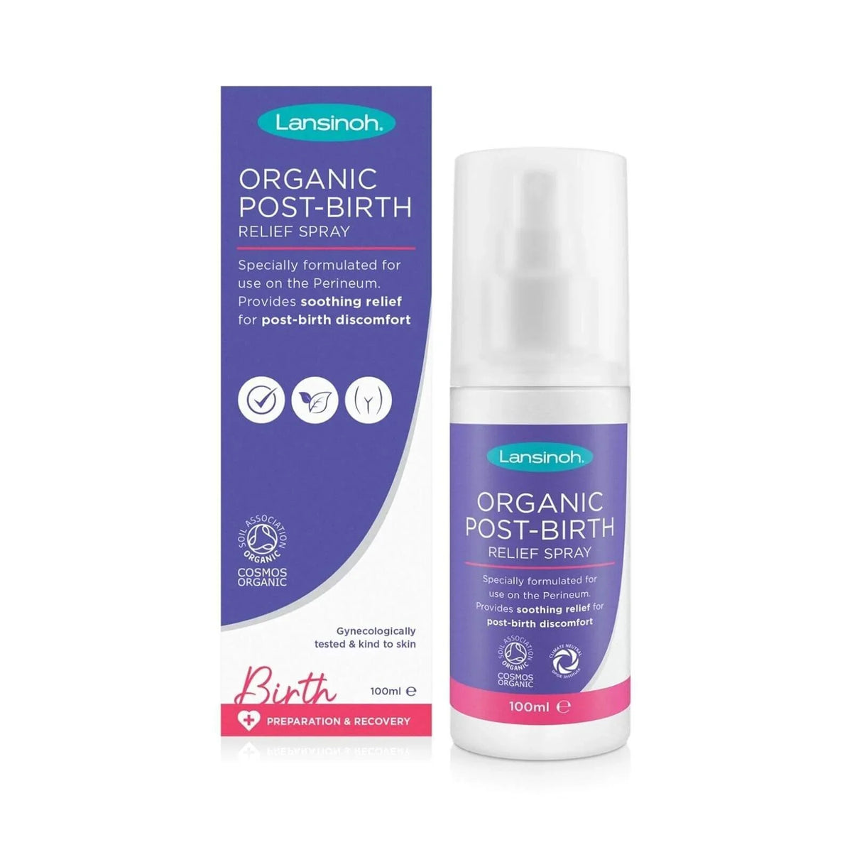 Lansinoh Organic Post-Birth Relief Spray 100ml