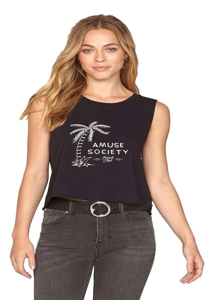 Amuse society Totally beachin vest top