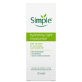 Simple Hydrating Light Moisturiser: Gentle Daily Hydration for Sensitive Skin 125ml/4.23oz