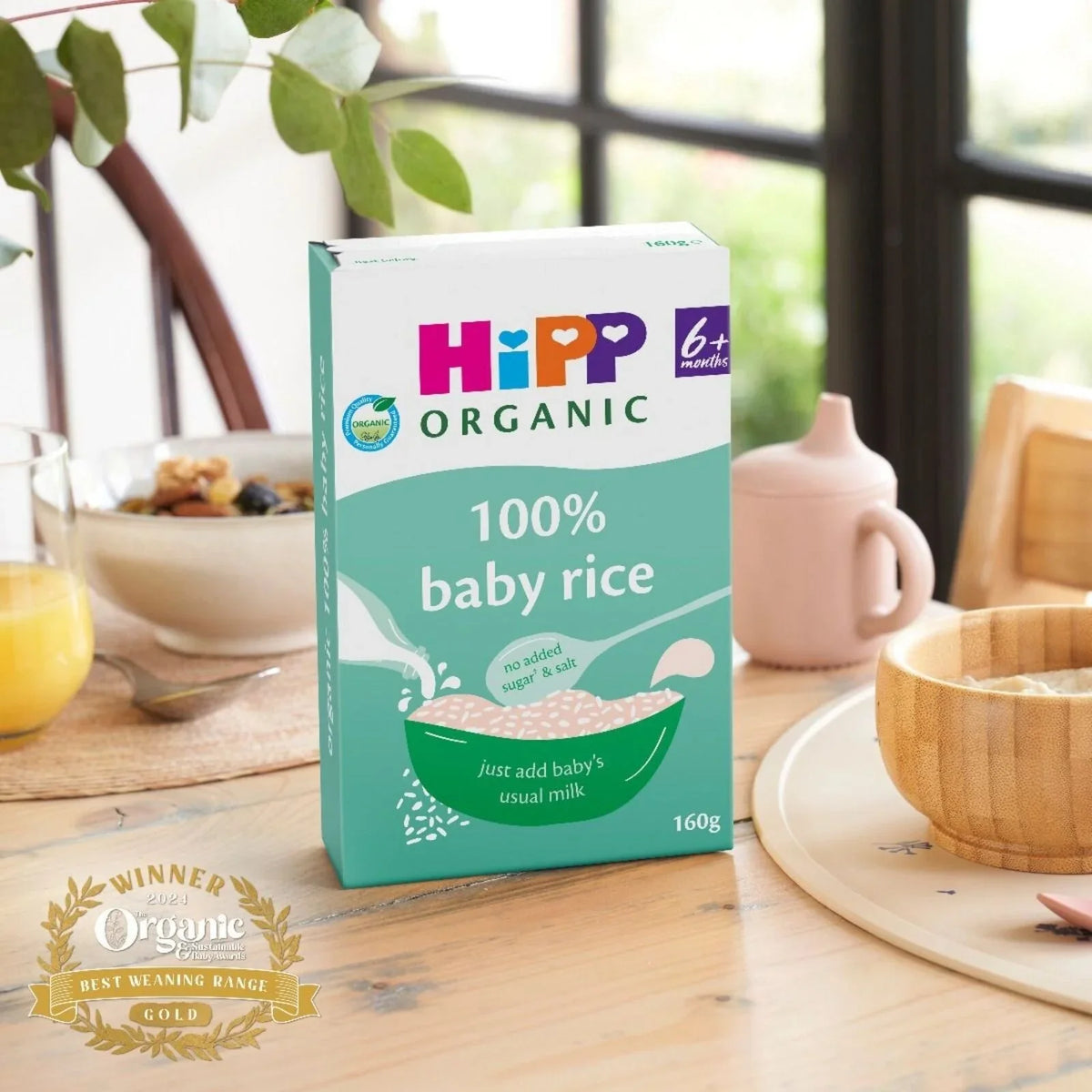 HiPP Organic 100% Baby Rice 6+ months 160g