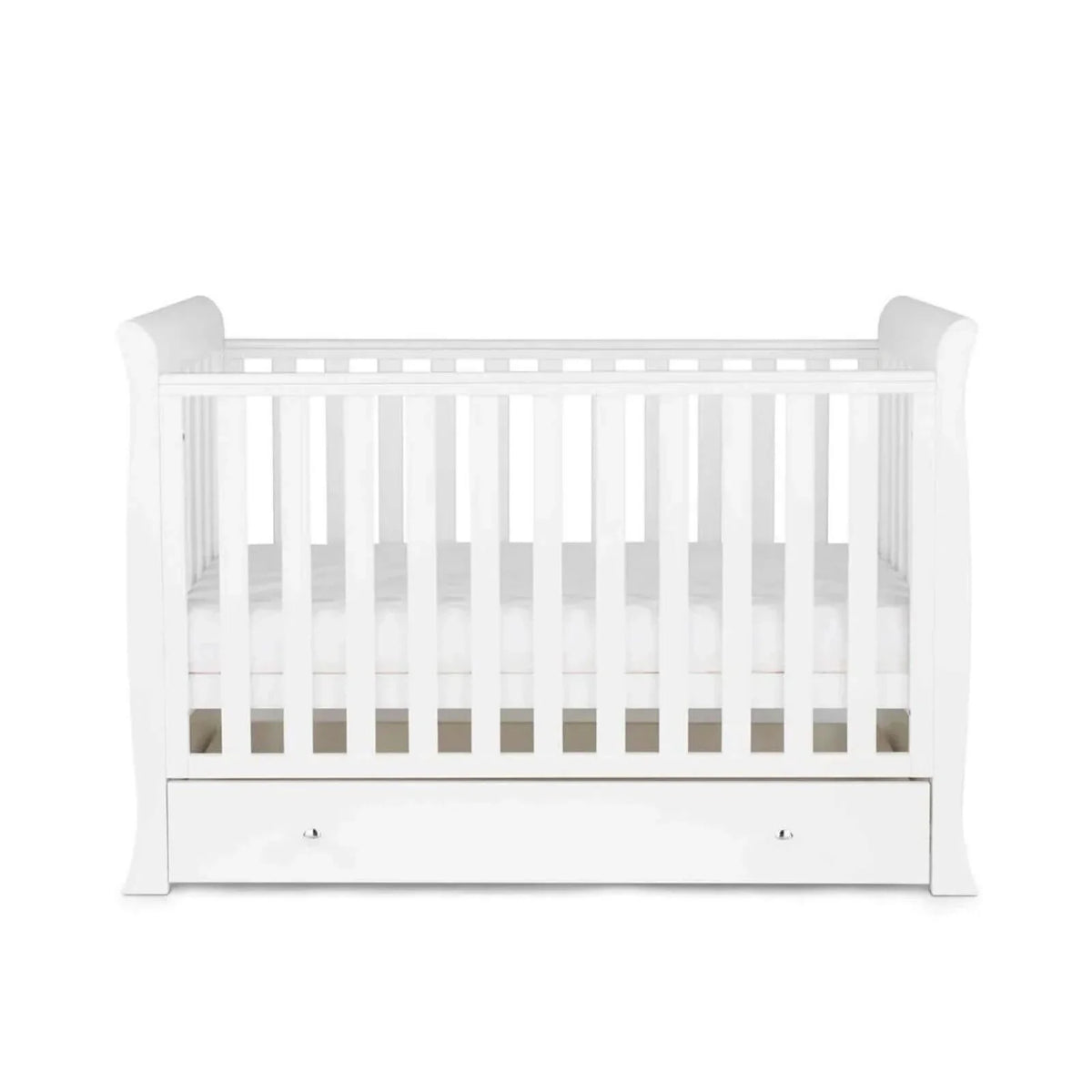 Ickle Bubba Snowdon 4 in 1 Mini 3 Piece Furniture Set White - Premium Pocket Sprung Mattress