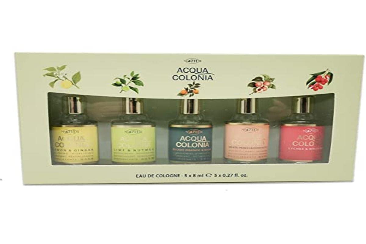4711 Original Acqua Colonia Miniatures Set – 5 x 0.27 oz (Unisex)