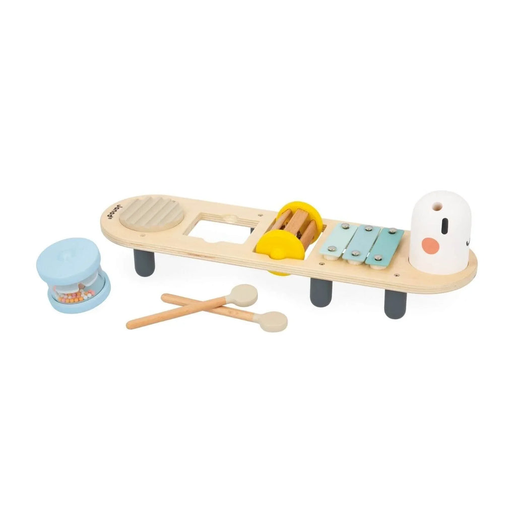 Janod Sweet Cocoon Caterpillar Sound Awakening Stand