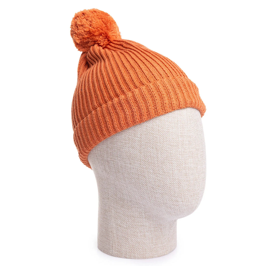 HelloBaby Pom-Pom Knitted Baby Beanie (One Size)