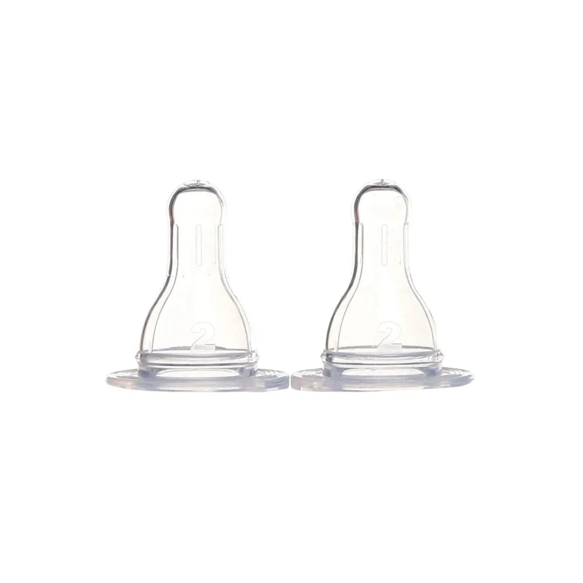 baby plus Anti Colic Bottle Teat Level 2 Pack of 2