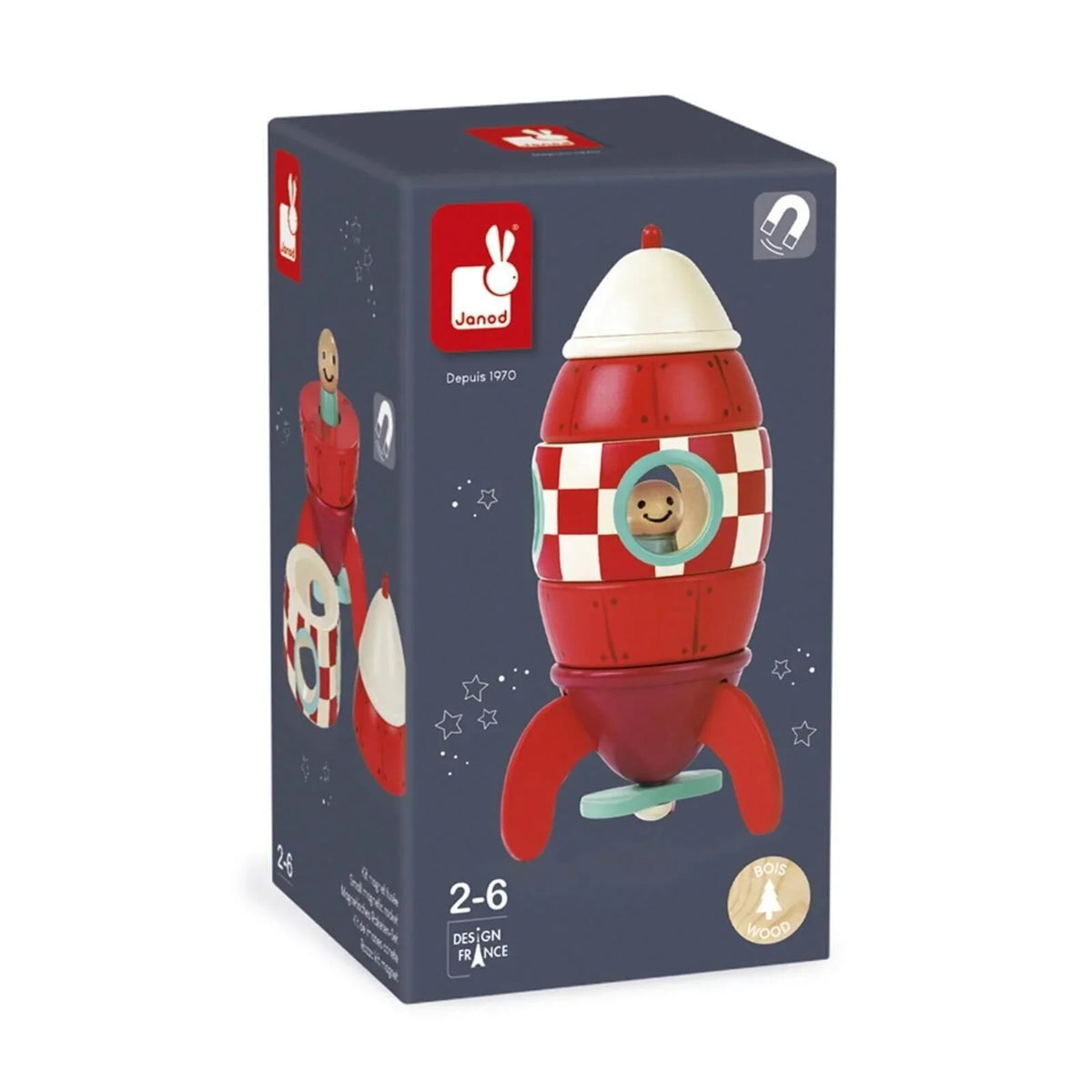 Janod Small Magnetic Rocket