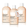 4U by Tia Moisturizing Curly Hair Shampoo 3-Pack | Sulfate-Free, Frizz Control, Watermelon & Hibiscus Oil
