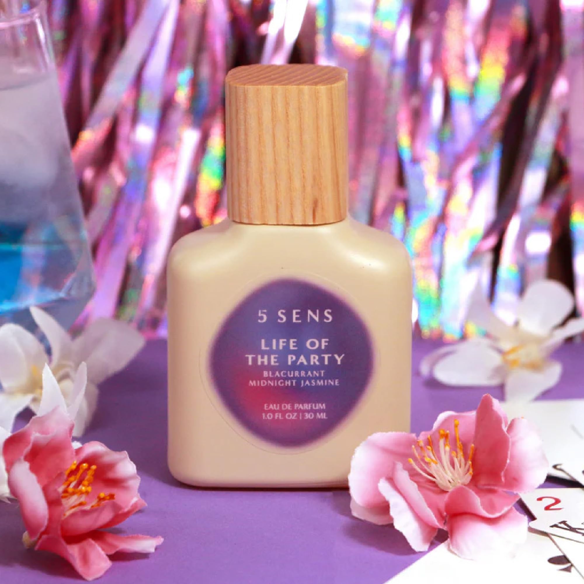 5 SENS Life of the Party Eau de Parfum (30 mL) – Clean, Long-Lasting Fruity Floral