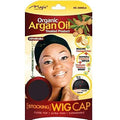 Magic Collection Organic Argan Oil Stocking Wig Cap Black for Healthy Hair & Secure Wigs