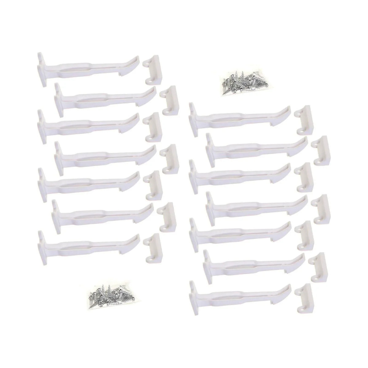 Dreambaby Wide-Grip Secure Catches Pack of 14