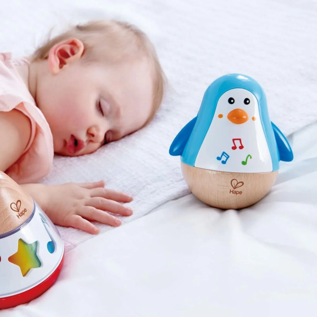 Hape Penguin Music Wobbler