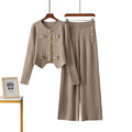 Women’s Classic Woolen Suit – Fashionable Slim Fit, Elegant All-Match Design