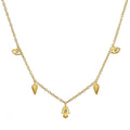 Aara Luxe 18k Gold Plated Hamsa Necklace