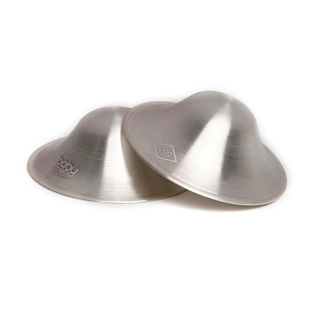 ebebek baby mom 2-Pack 999 Sterling Silver Nipple Shield Cover/Nipple Cups