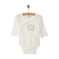 HelloBaby Long Sleeve Bodysuit - Ecru