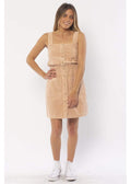 Sisstrevolution Daisy Fields Wvn Mini Dress
