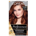 L'Oréal Préférence 6.45 Intense Copper Auburn Permanent Hair Colour Kit for Vibrant, Fade-Defying Results